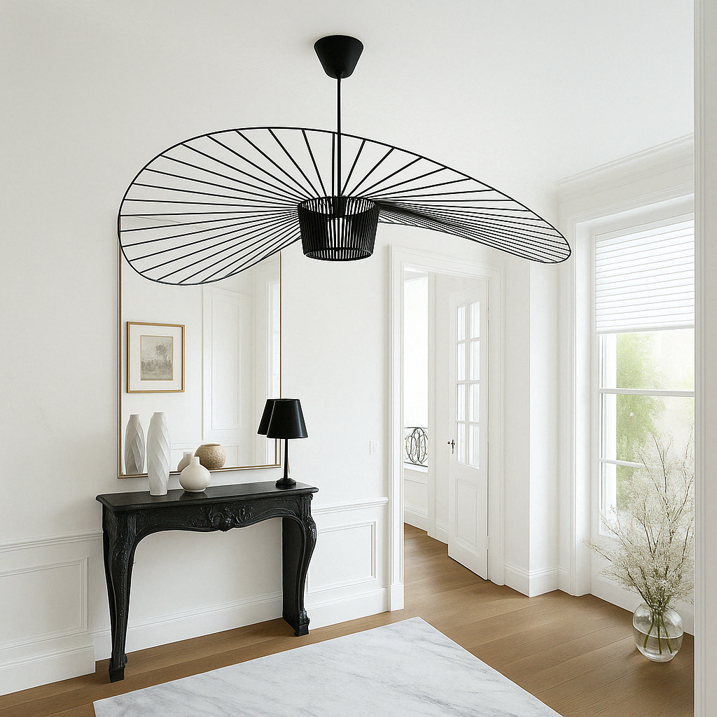 Designerlampa med Skulptural Form – Ikona