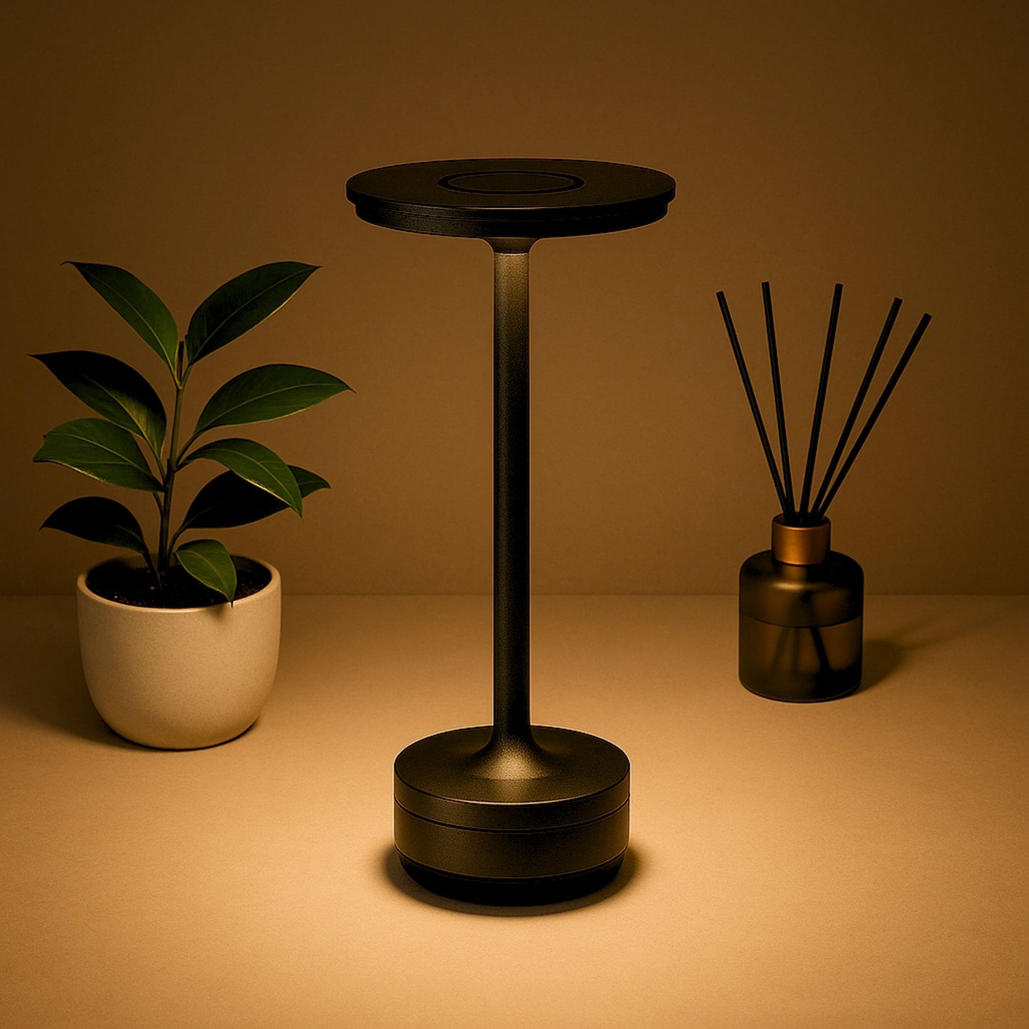 Minimalistisk bordslampa för kvällsservering – Serela