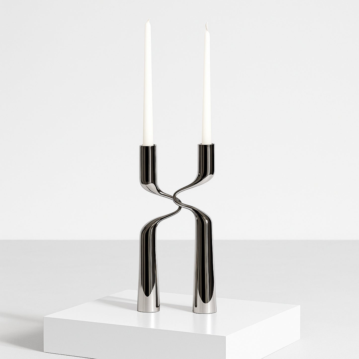 Exklusiv silverljusstake – Silvéra