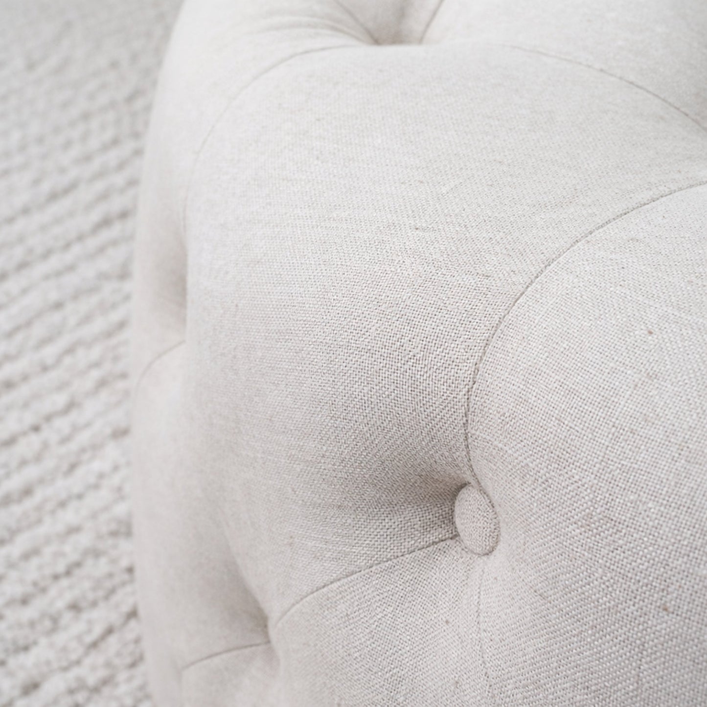 Sittpall i Naturligt Mjukt Linne | MALO