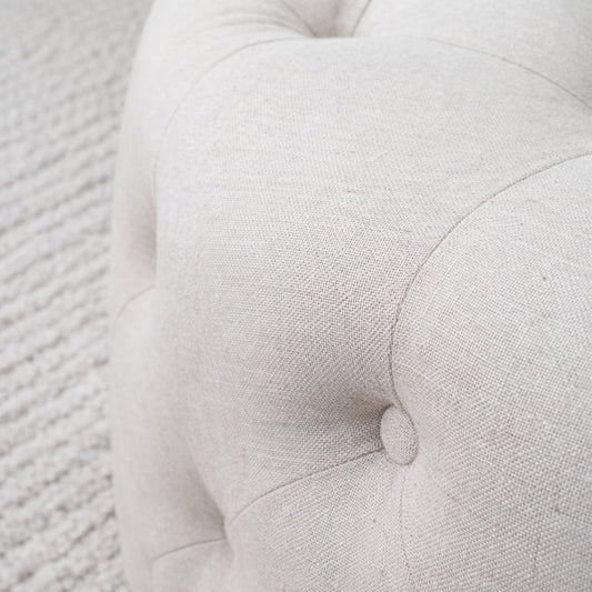 Sittpall i Naturligt Mjukt Linne | MALO