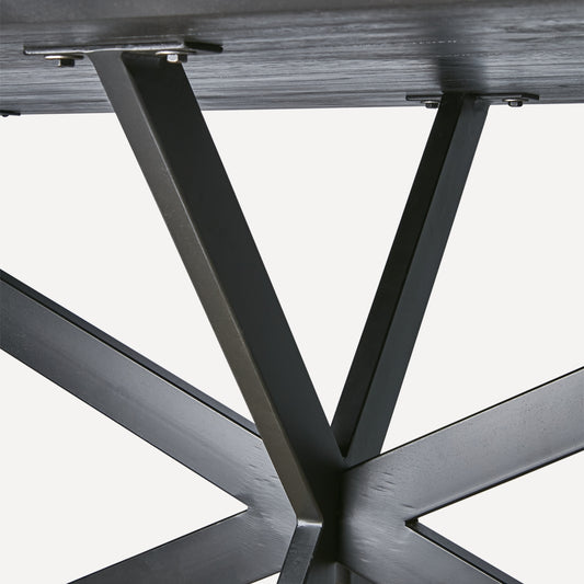 Portland matbord i svart – Affari of Sweden