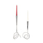 Designljusstake silver finish - 2 pack