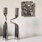 Exklusiv specialdesignad silverljusstake i tungmetall – Silvéra
