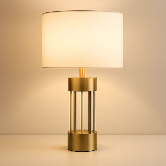 Designlampa Bordslampa i Koppar & Guld – Velora | Modern Inredning