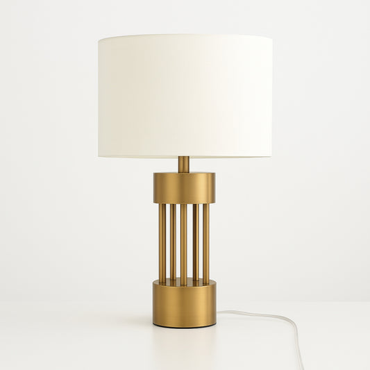 Designlampa Bordslampa i Koppar & Guld – Velora | Modern Inredning