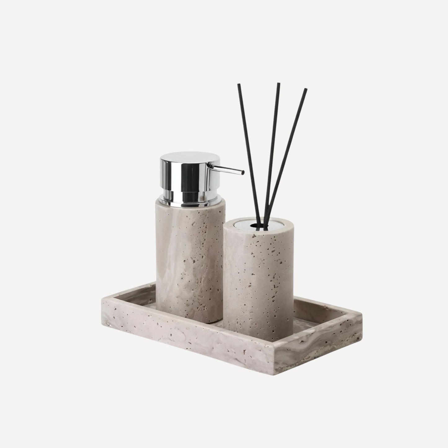 Travertin Harmoni – Badrumsset (3 delar)