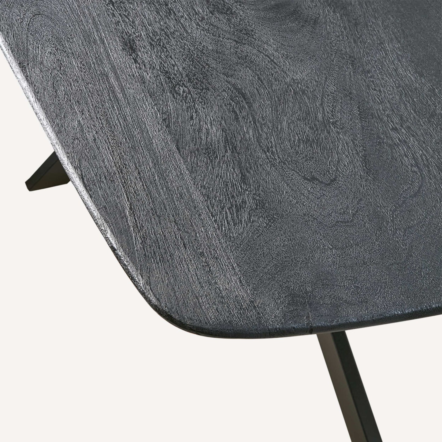 Portland matbord i svart – Affari of Sweden