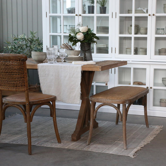 Chic Antique – Fransk Matbord i Massivt Återvunnet Trä