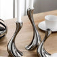 Nordisk Ljusstake 16cm i Silverdesign