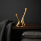 Nordisk Ljusstake 16cm i Gulddesign