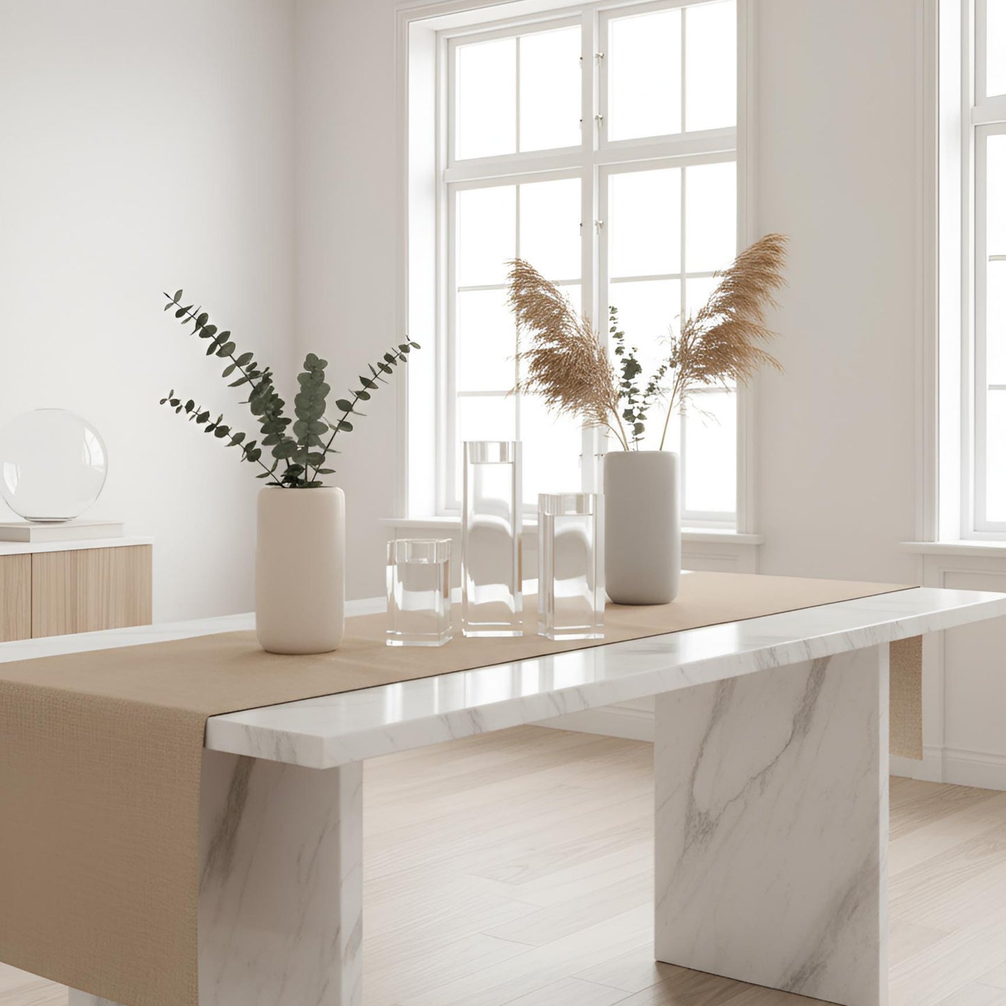 Ljushållare kristallglas 3 – modern nordisk design